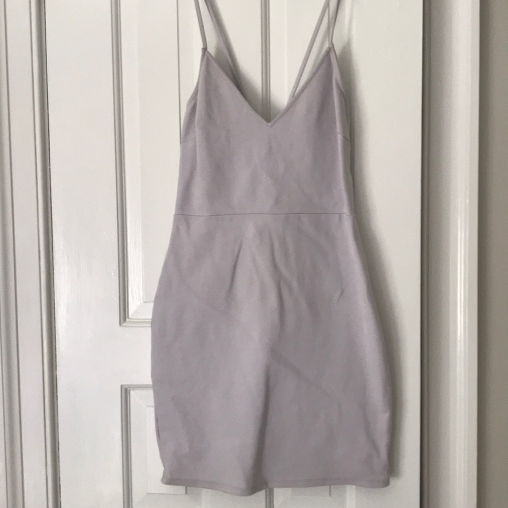 Grey Tobi bodycon dress